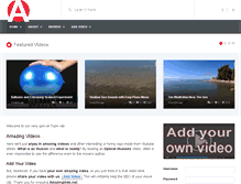 Tablet Screenshot of amazingvids.net